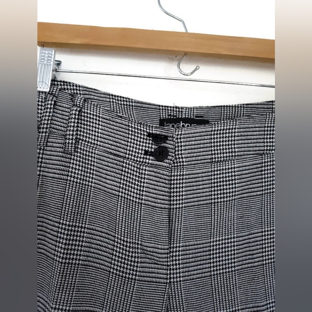Glen Plaid Womens Career Grandpa Core Pants Size 16 - Picture 2 of 3